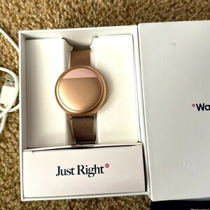 Embr Wave 2 rose gold cooling and warming wrist wear device